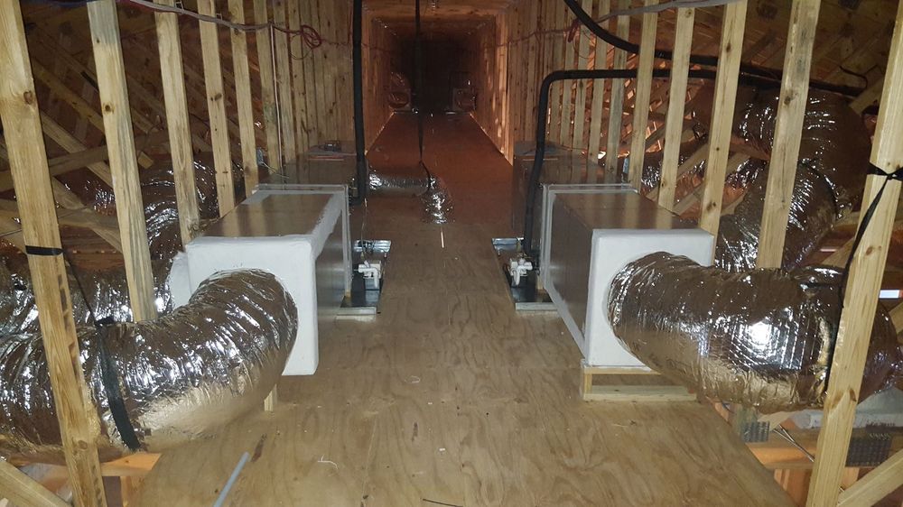 Two full systems, up in the attic