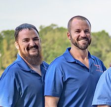 Jonathan & Tristan — Installation lead · Service & technology
